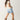 Light Wash Super High Rise Cuffed Denim Shorts - Flea Style