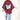 Maroon Textured Kimono with Denim Butterfly - Flea Style