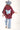 Maroon Textured Kimono with Denim Butterfly - Flea Style