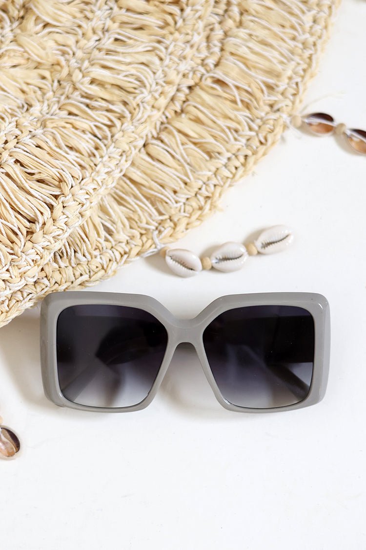 Oversized Square Acetate Sunglasses - Flea Style