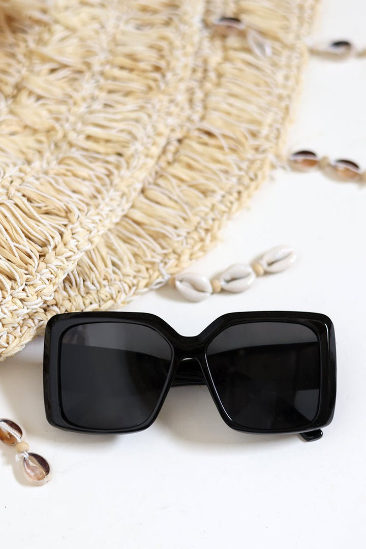 Oversized Square Acetate Sunglasses - Flea Style