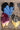 Painted Hat Feather - Blue - Flea Style