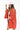 Poppy Red Textured Kimono - Flea Style