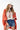 Poppy Red Textured Kimono - Flea Style