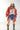 Poppy Red Textured Kimono - Flea Style