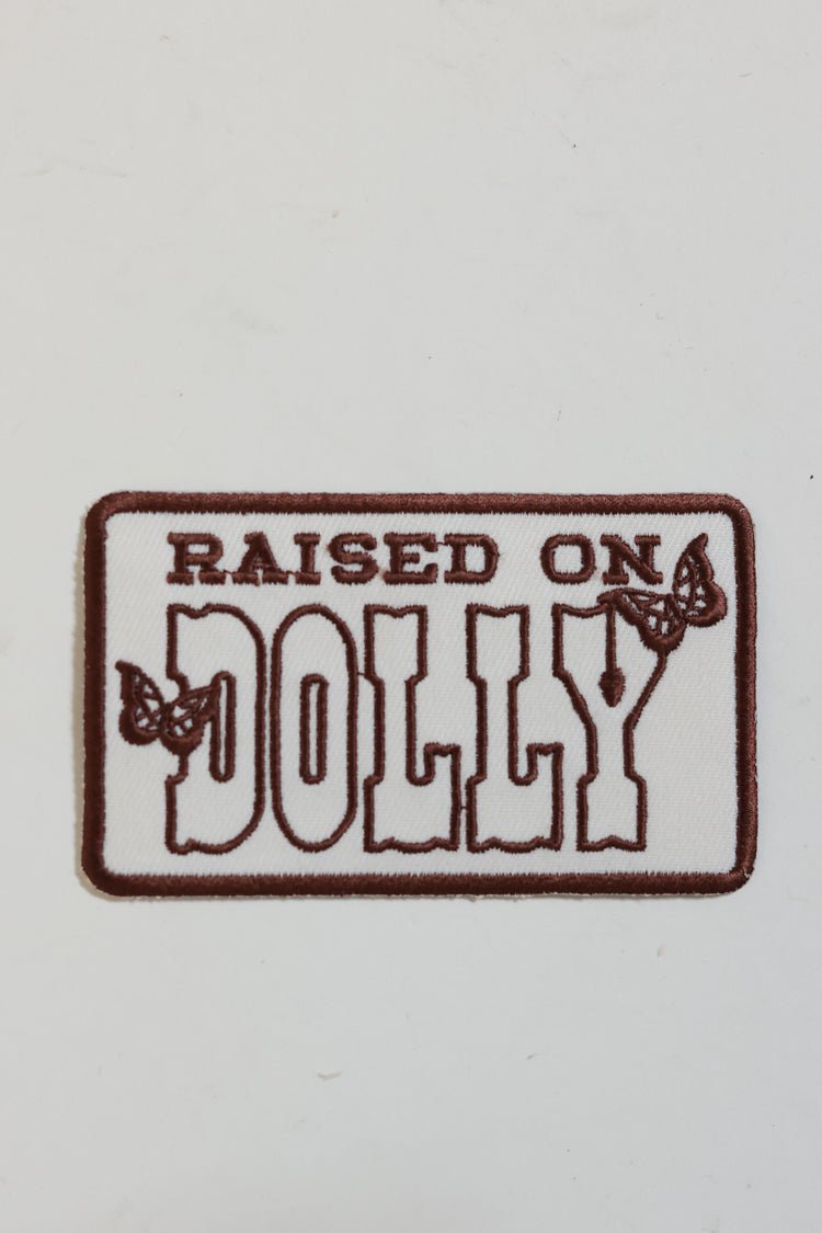 "Raised on Dolly" Patch - Flea Style
