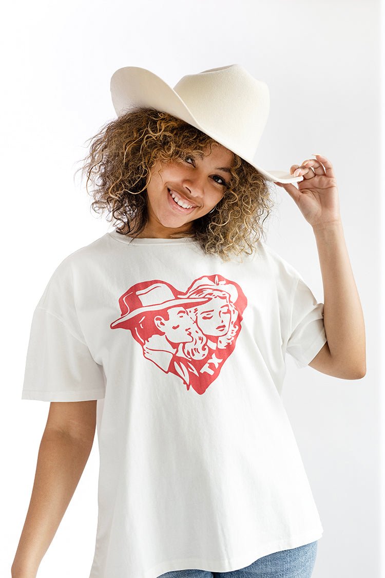 Red Texas Love Graphic T-Shirt - Flea Style