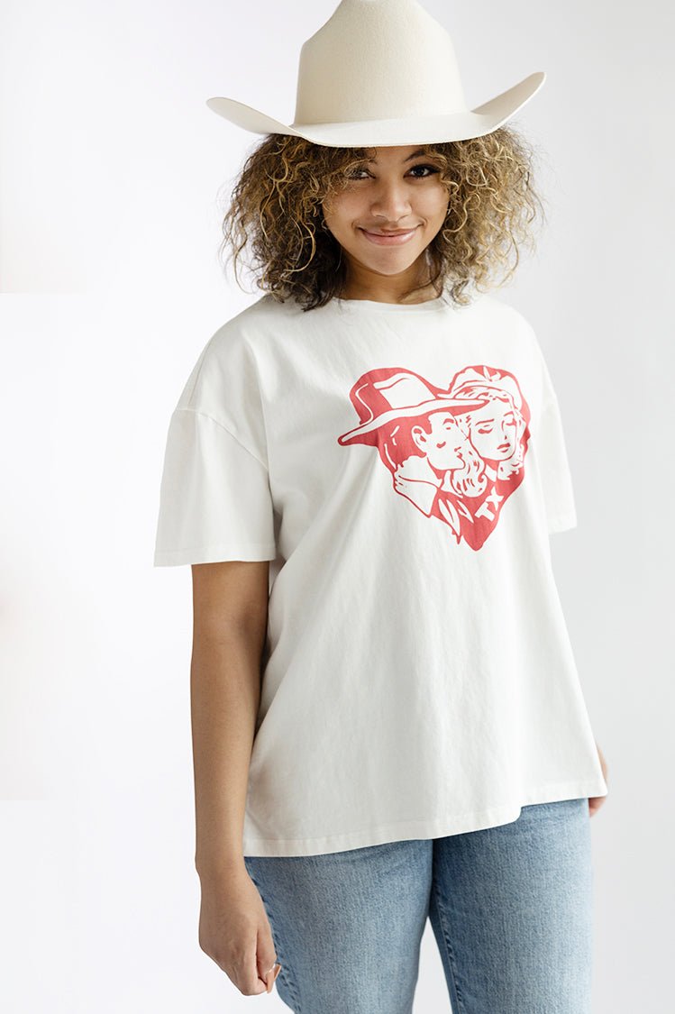 Red Texas Love Graphic T-Shirt - Flea Style