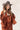 Rust Leaf Printed Kimono - Flea Style