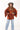Rust Leaf Printed Kimono - Flea Style