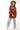 Rust Leaf Printed Kimono - Flea Style