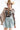 Sage Green Bubble Hem Mini Skirt - Flea Style