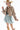 Sage Green Bubble Hem Mini Skirt - Flea Style