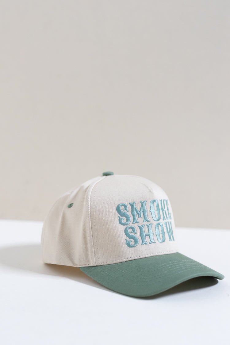 Smoke Show Embroidery Baseball Cap - Flea Style