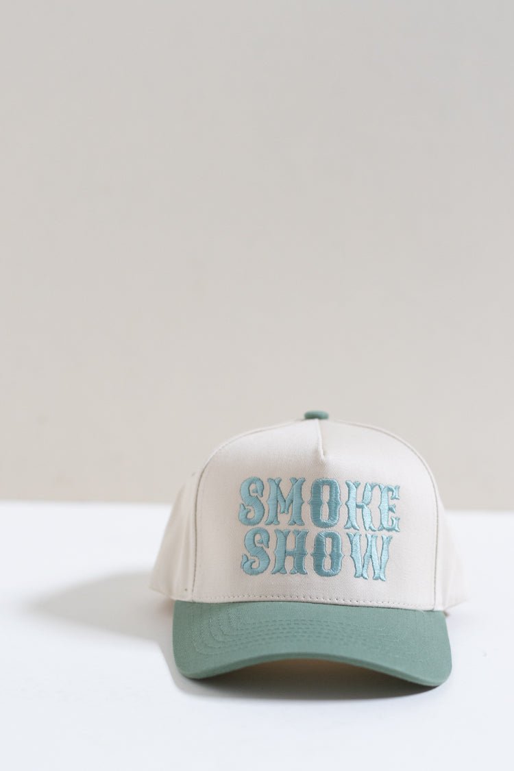 Smoke Show Embroidery Baseball Cap - Flea Style