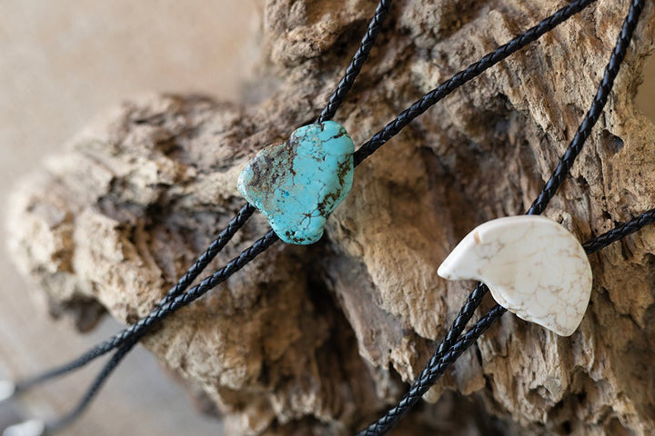 Stone Bolo Ties - Flea Style