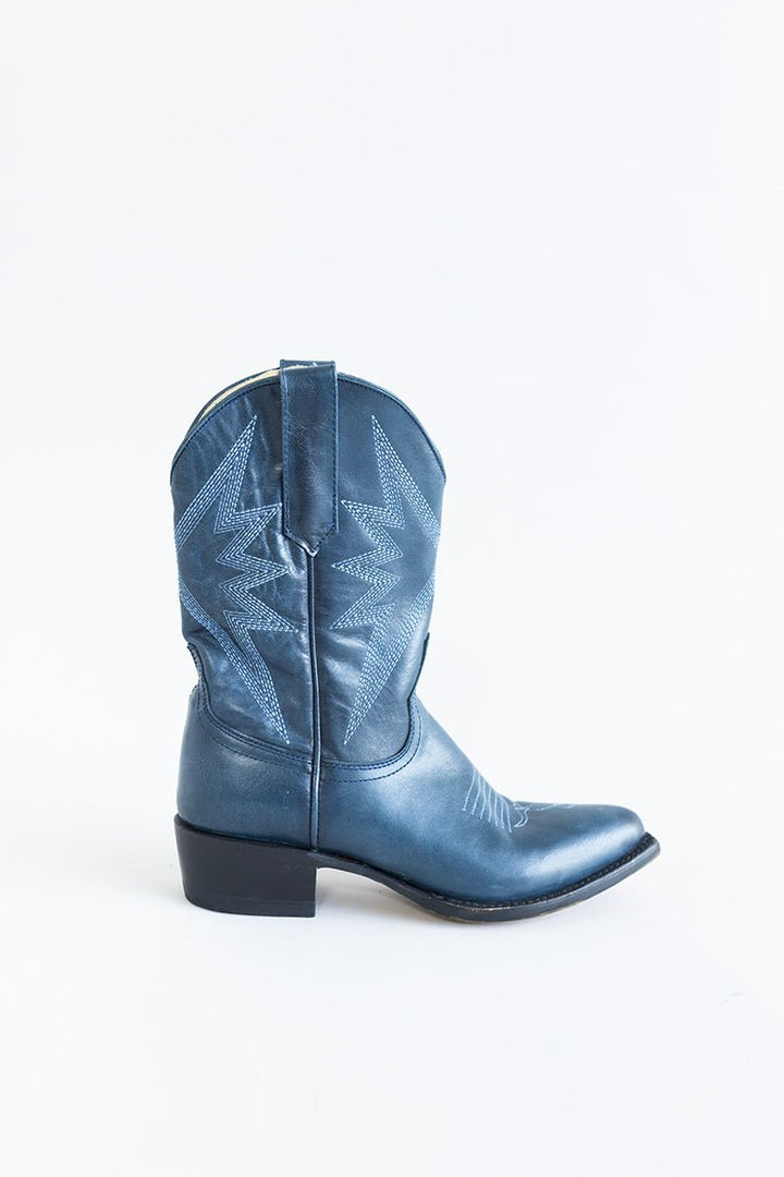 Sun Star Navy Blue Cowgirl Boot - Flea Style