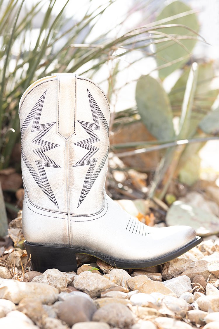 Sun Star Silver Cowgirl Boot - Flea Style