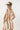 Tan and White Striped Denim Dress - Flea Style
