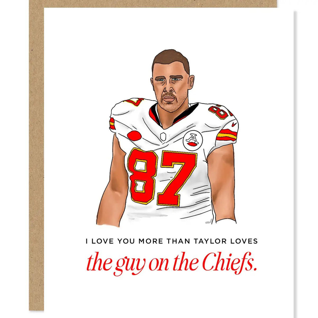 Taylor Swift Chiefs Card - Flea Style