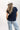 Texas Short Sleeve Ribbed T-Shirt - Navy - Flea Style