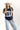 Texas Short Sleeve Ribbed T-Shirt - Navy - Flea Style