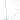 Turquoise Bar Silver Necklace - Flea Style