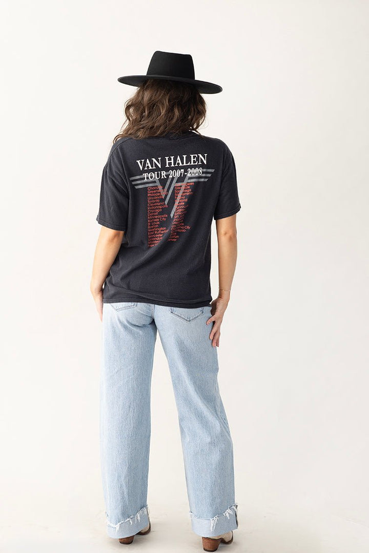Van Halen Black Band T-Shirt - Flea Style