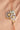 Vintage Double Flower Bling Brooch - Flea Style