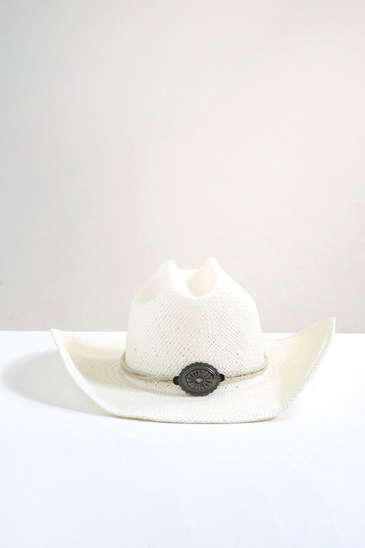 Western Concho Rope Adjustable Hat Band - Flea Style