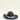 White Beaded Hat Band with Blue Lightning Bolts - Flea Style