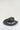 White Beaded Hat Band with Blue Lightning Bolts - Flea Style