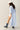 White High Rise Frayed A - Line Denim Shorts - Flea Style