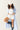 White High Rise Frayed A - Line Denim Shorts - Flea Style