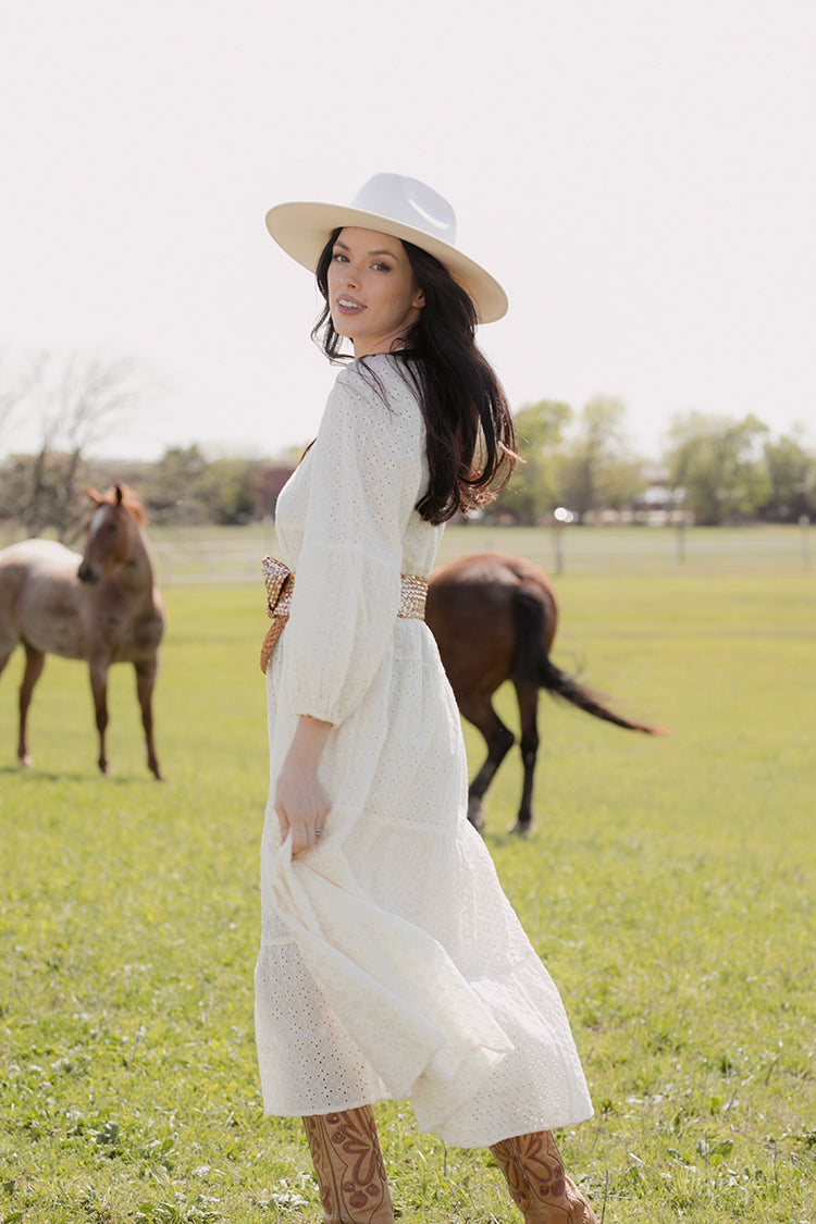 Flea Style Stevie Ivory Wide Brim Hat