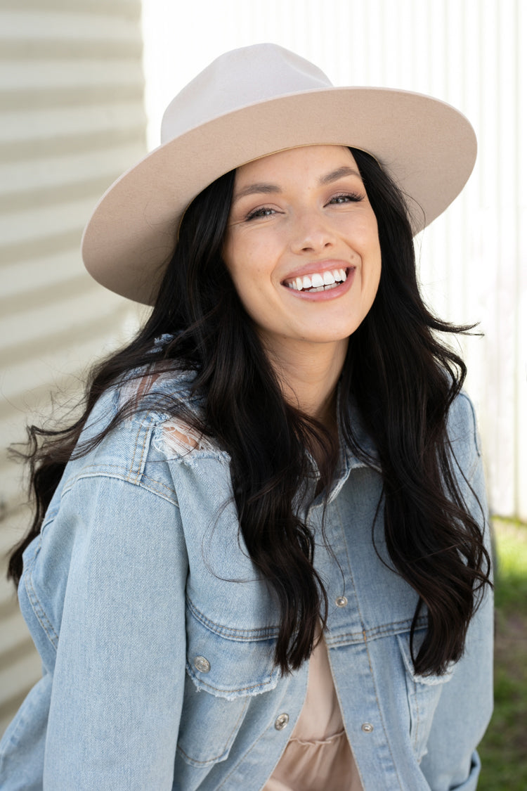 Flea Style Lenny Blush Short Brim Hat