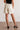 Ivory Faux Leather Shorts - Flea Style