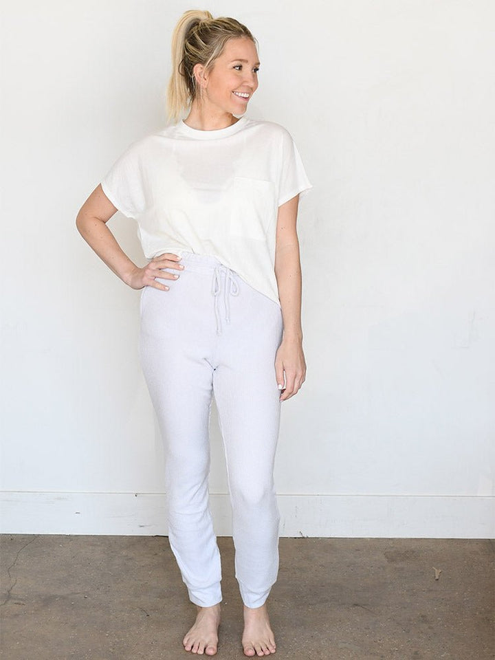 Lavender Thermal Lounge Jogger - Flea Style