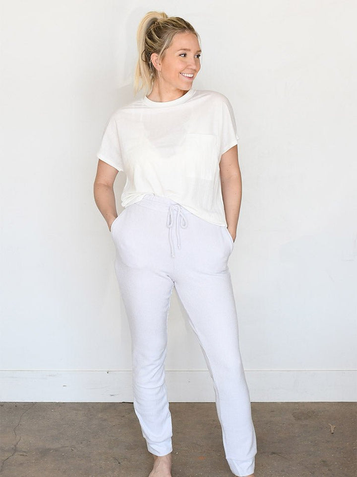 Lavender Thermal Lounge Jogger - Flea Style