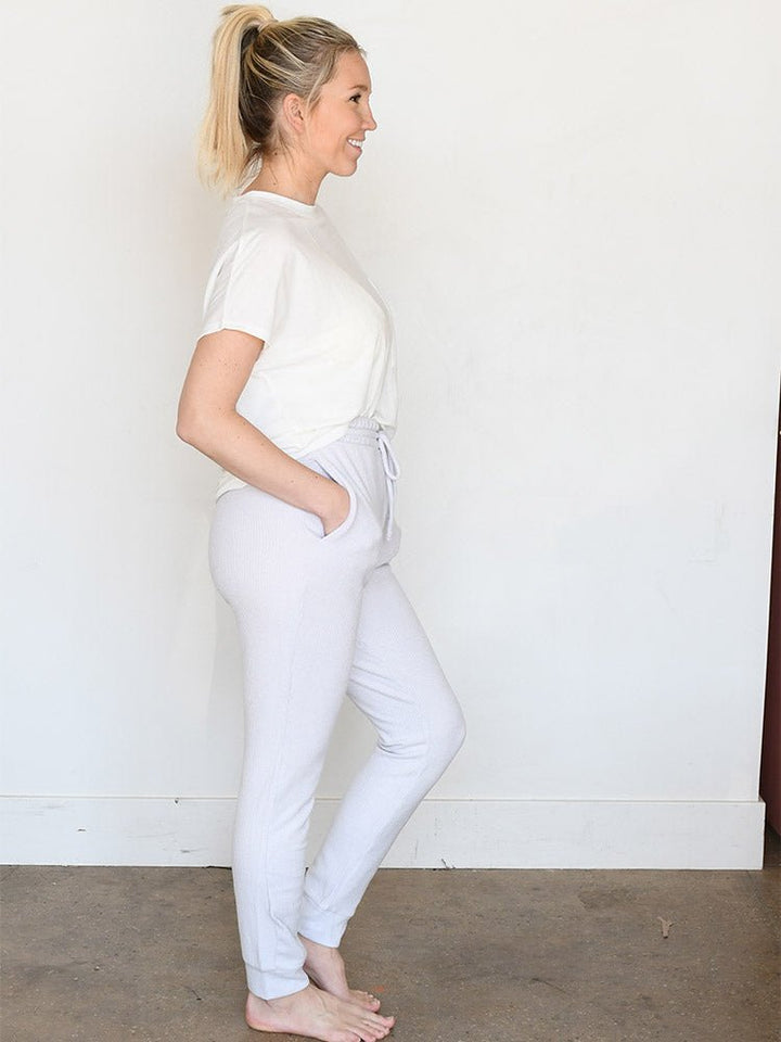 Lavender Thermal Lounge Jogger - Flea Style