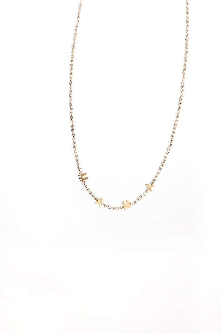 Mama Tennis Necklace - Flea Style