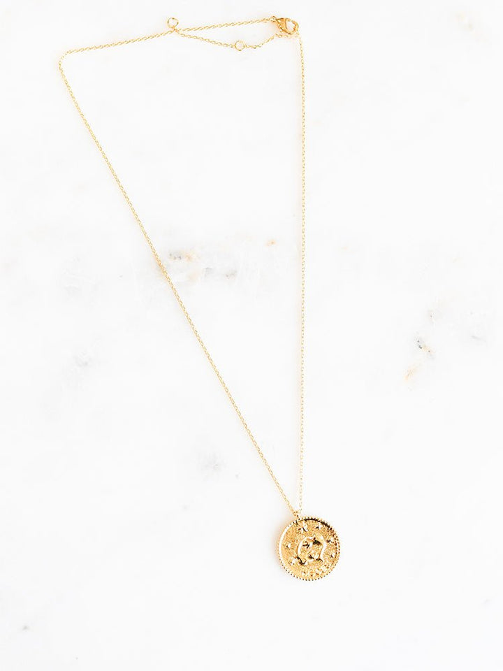 Pisces Medallion Necklace - Flea Style