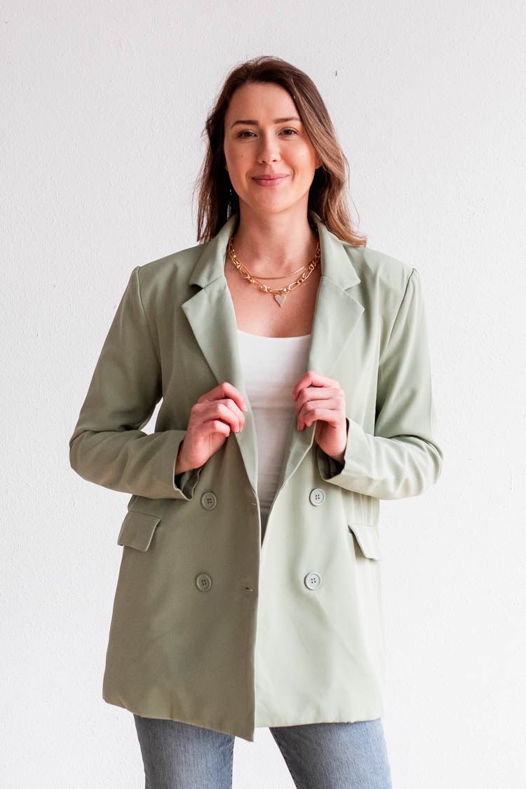 Sage Classic Blazer - Flea Style